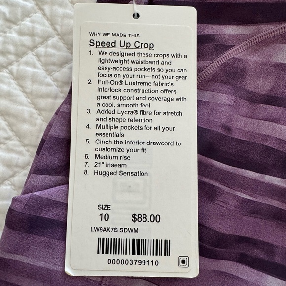 Lululemon Crop Leggings - Picture 2 of 2